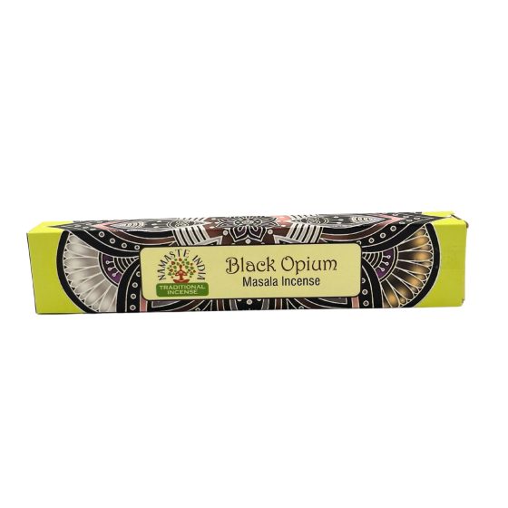 Namaste India Røgelsespinde – Black Opium - Billede 2