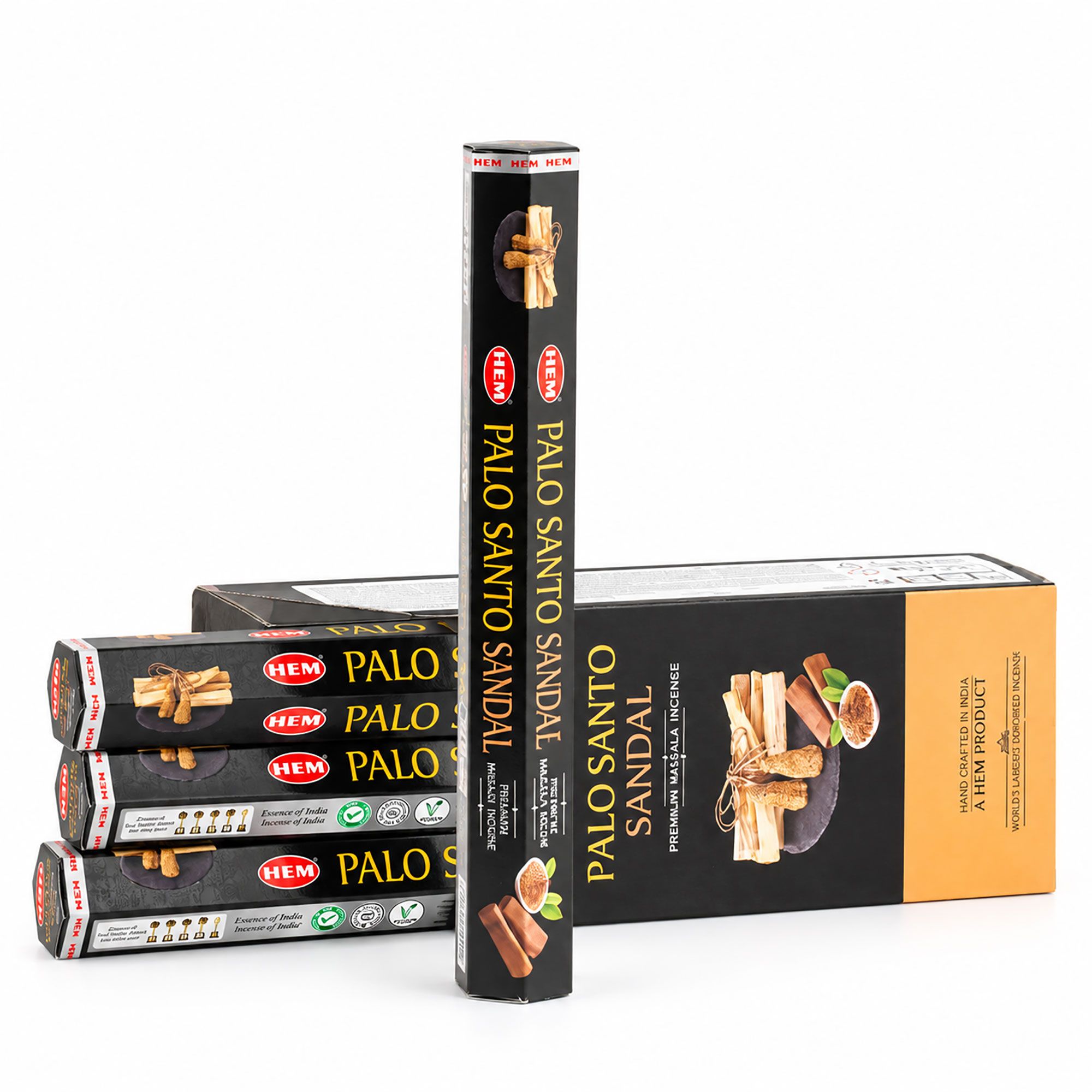 HEM Røgelsespinde – Palo Santo Masala Sandeltræ