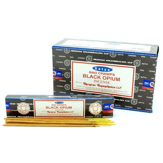 Satya Røgelsespinde – Black Opium - Billede 3