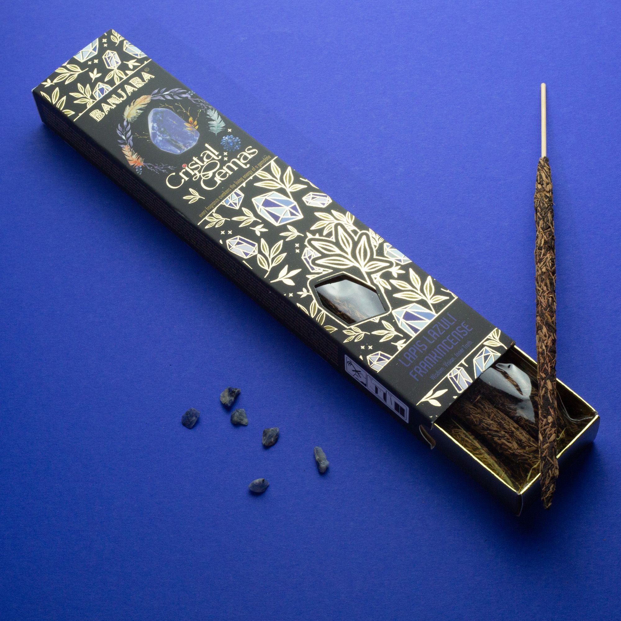 Banjara Røgelsespinde – Lapis Lazuli Frankincense