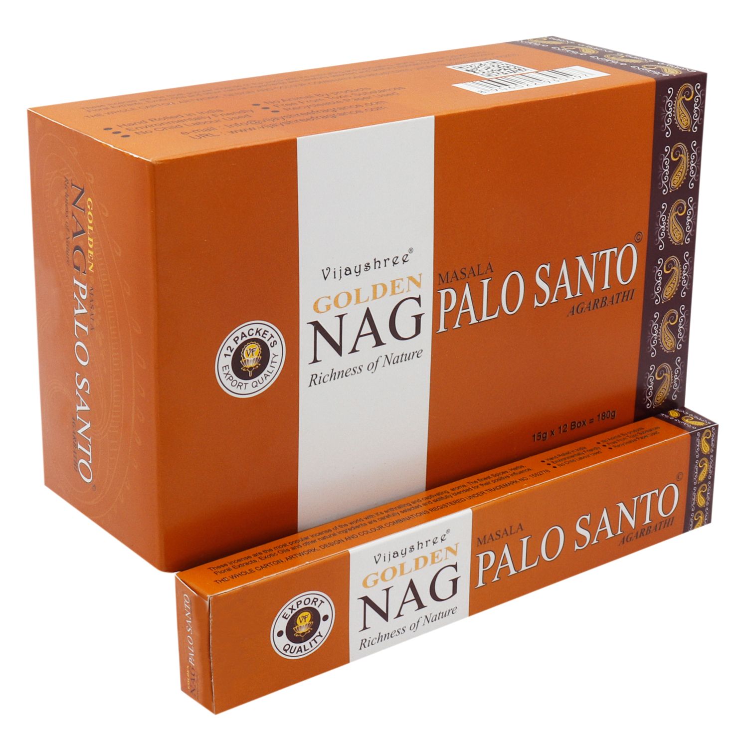 Golden Nag Røgelsespinde – Palo Santo