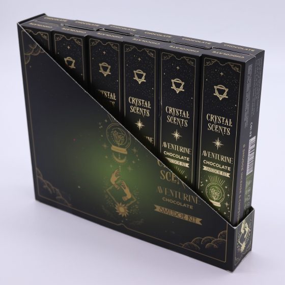 Crystal Scents Røgelsespinde – Aventurin Chokolade - Billede 6