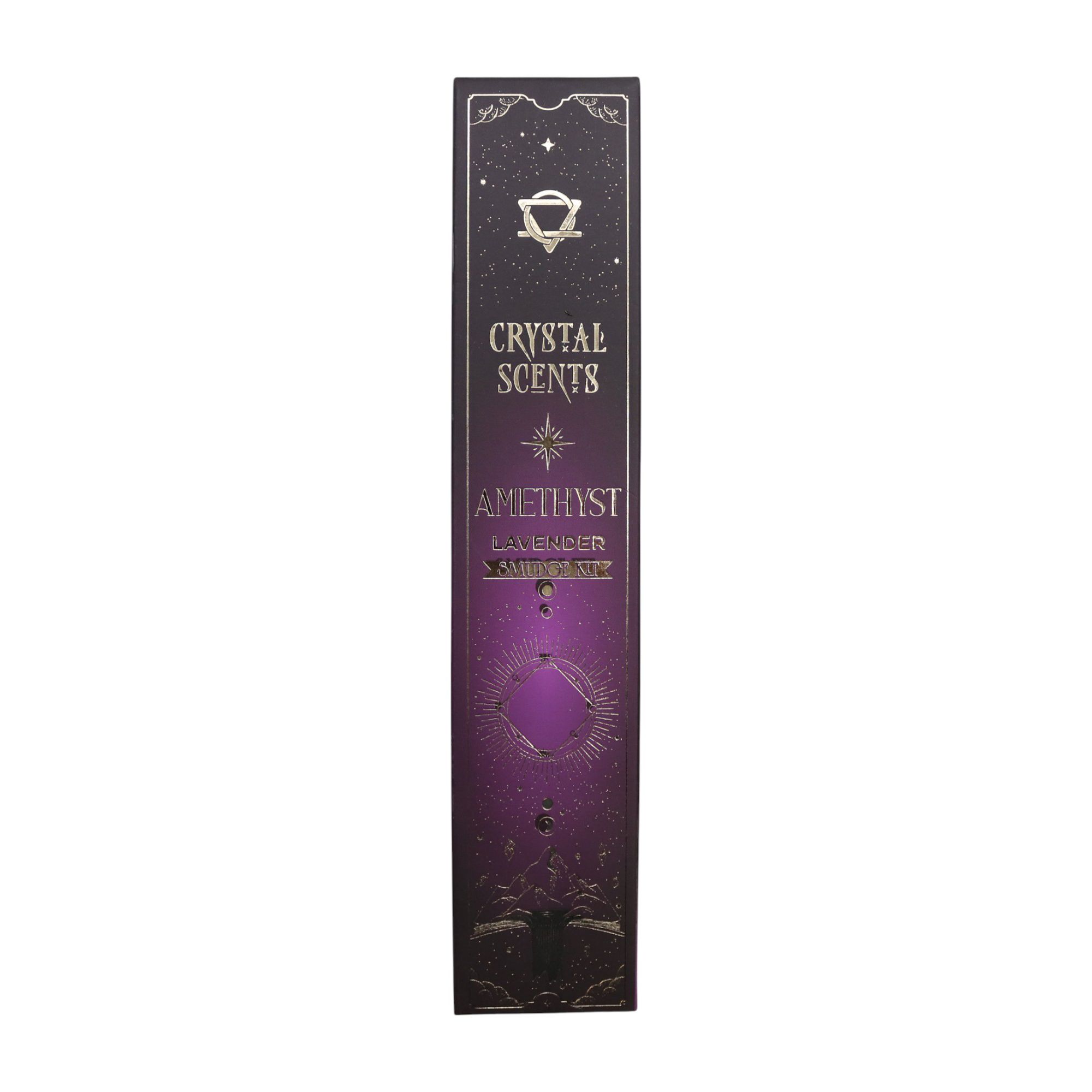 Crystal Scents Røgelsespinde – Ametyst Lavendel
