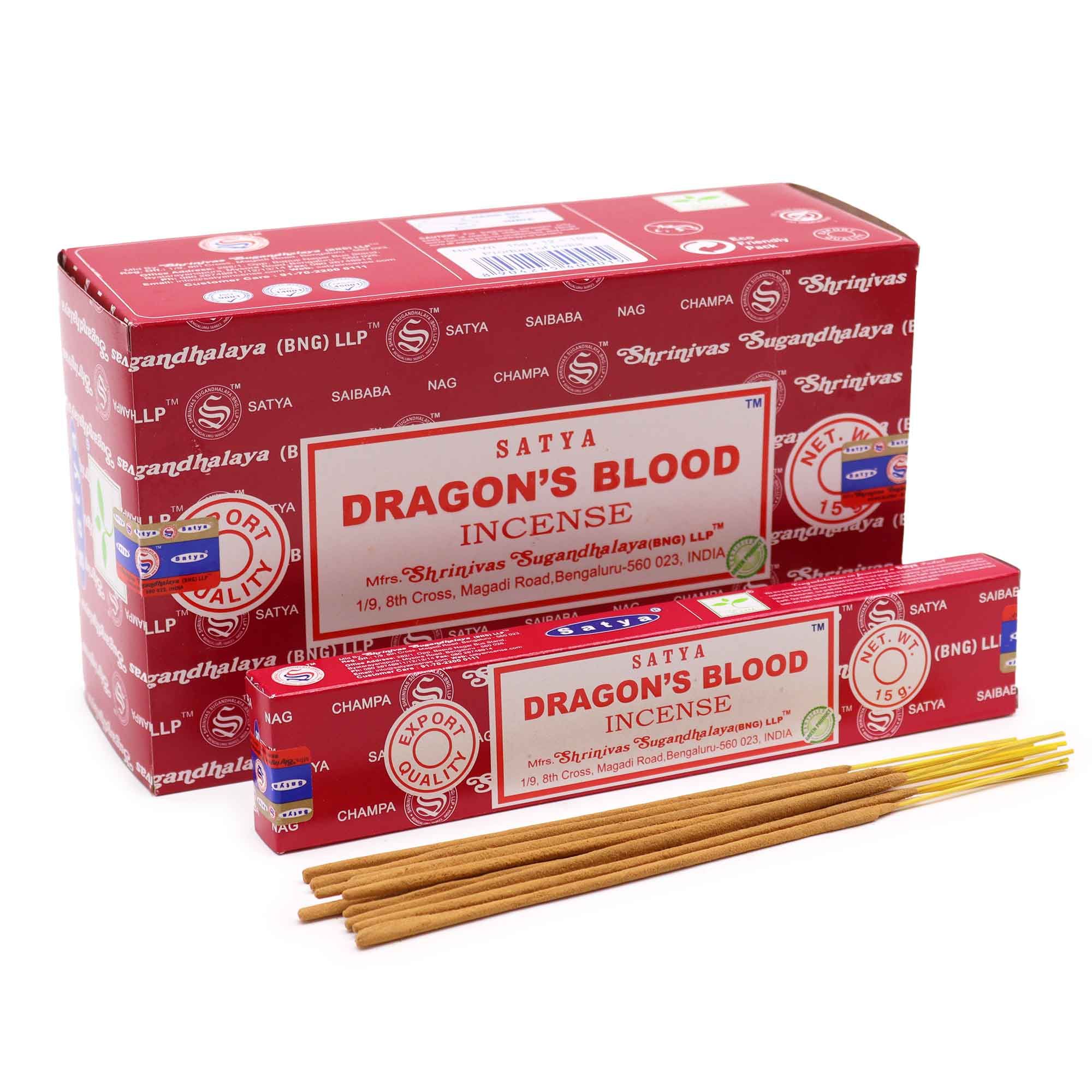 Satya Røgelsespinde – Drageblod
