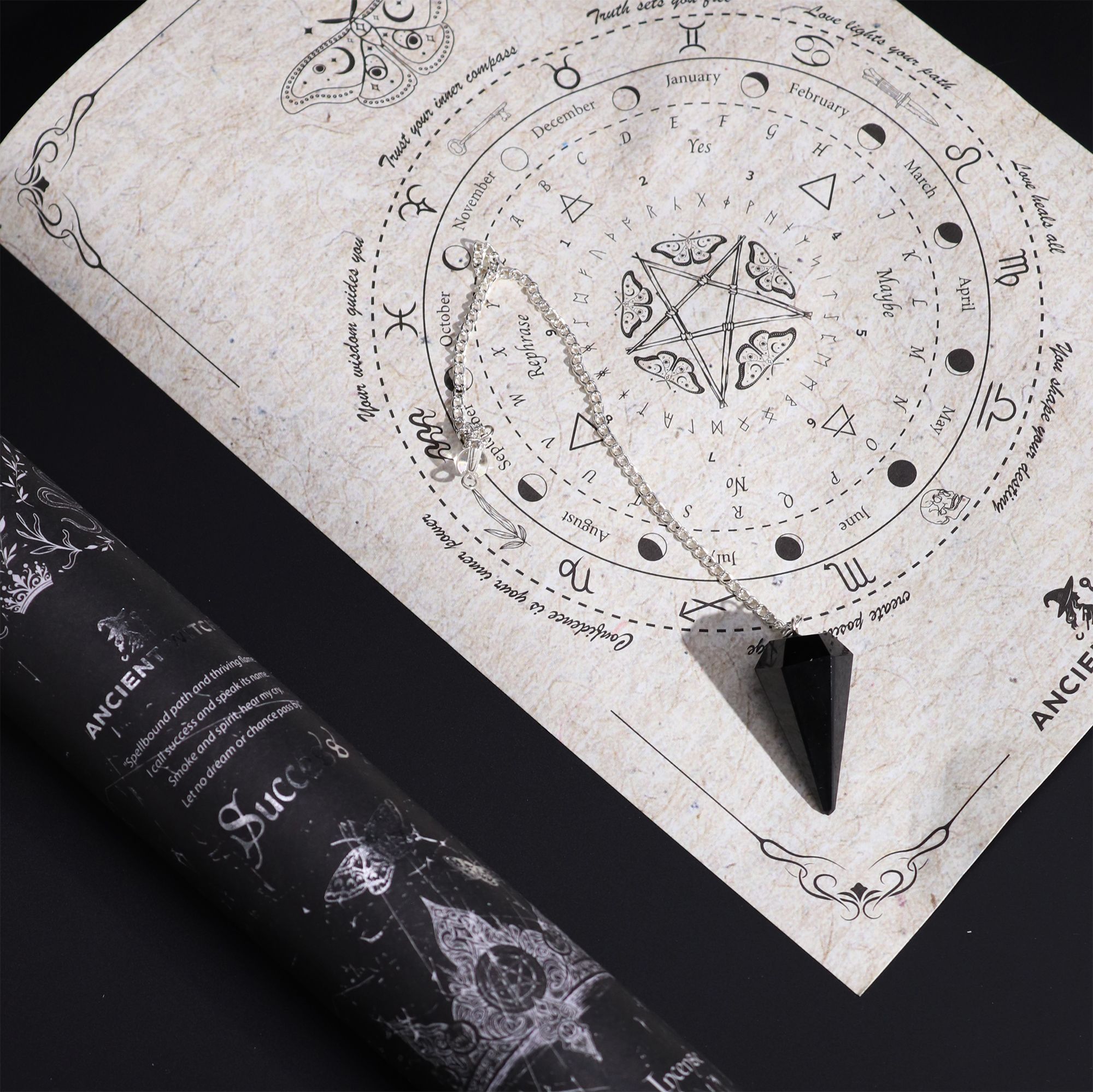 Ancient Witch Røgelsespinde – Succes Sort Obsidian