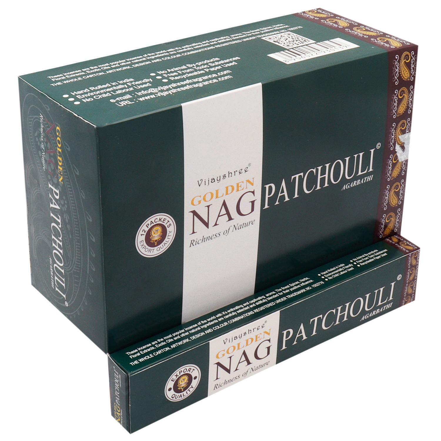 Golden Nag Røgelsespinde – Patchouli