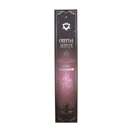 Crystal Scents Røgelsespinde – Rosakvarts Rose