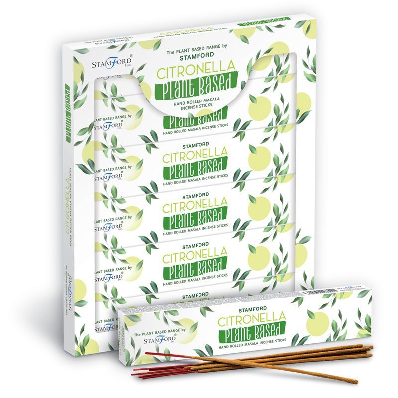 Stamford Plant Based Røgelsespinde – Citronella