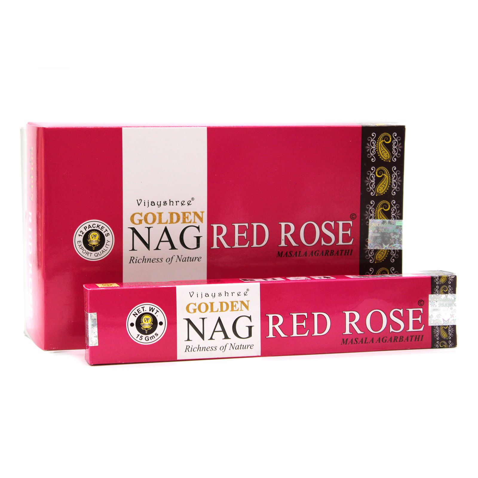 Golden Nag Røgelsespinde – Rød Rose