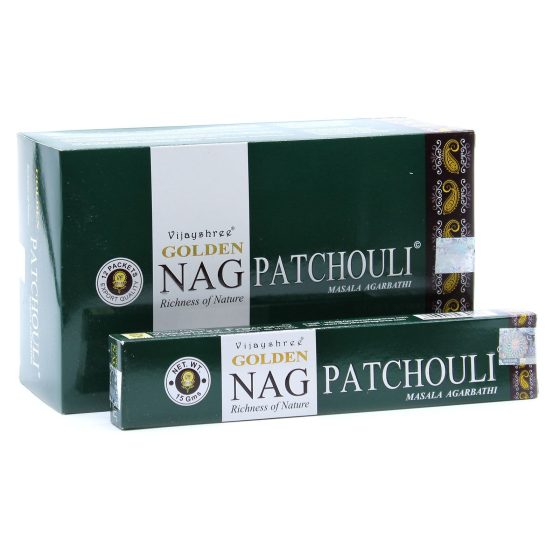 Golden Nag Røgelsespinde – Patchouli