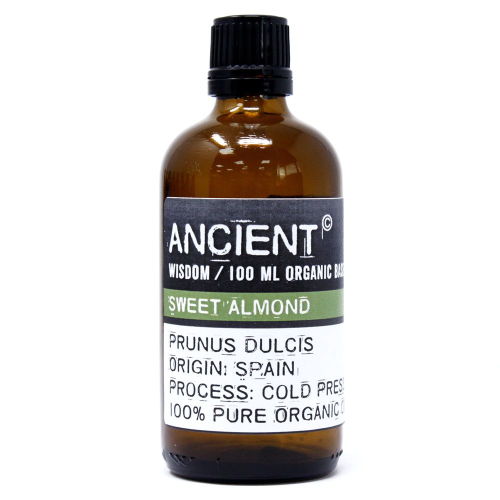 Ancient Wisdom Økologisk Baseolie – Sweet Almond 100 Ml