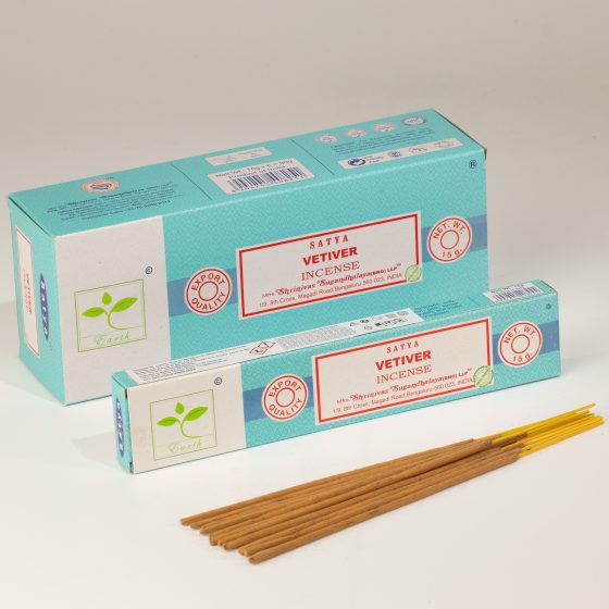 Satya Røgelsespinde – Vetiver - Billede 3