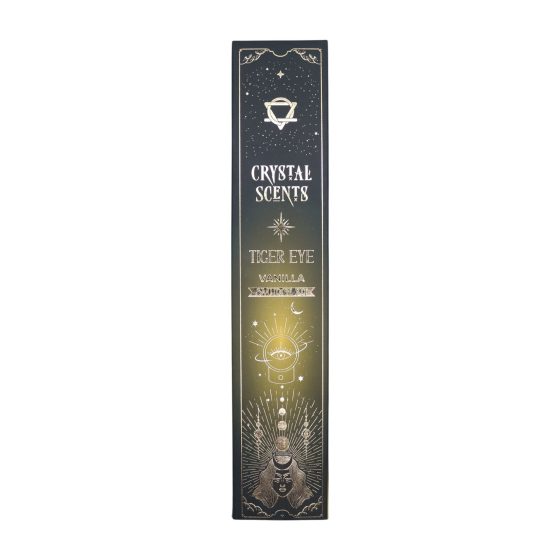 Crystal Scents Røgelsespinde – Tigerøje Vanilje