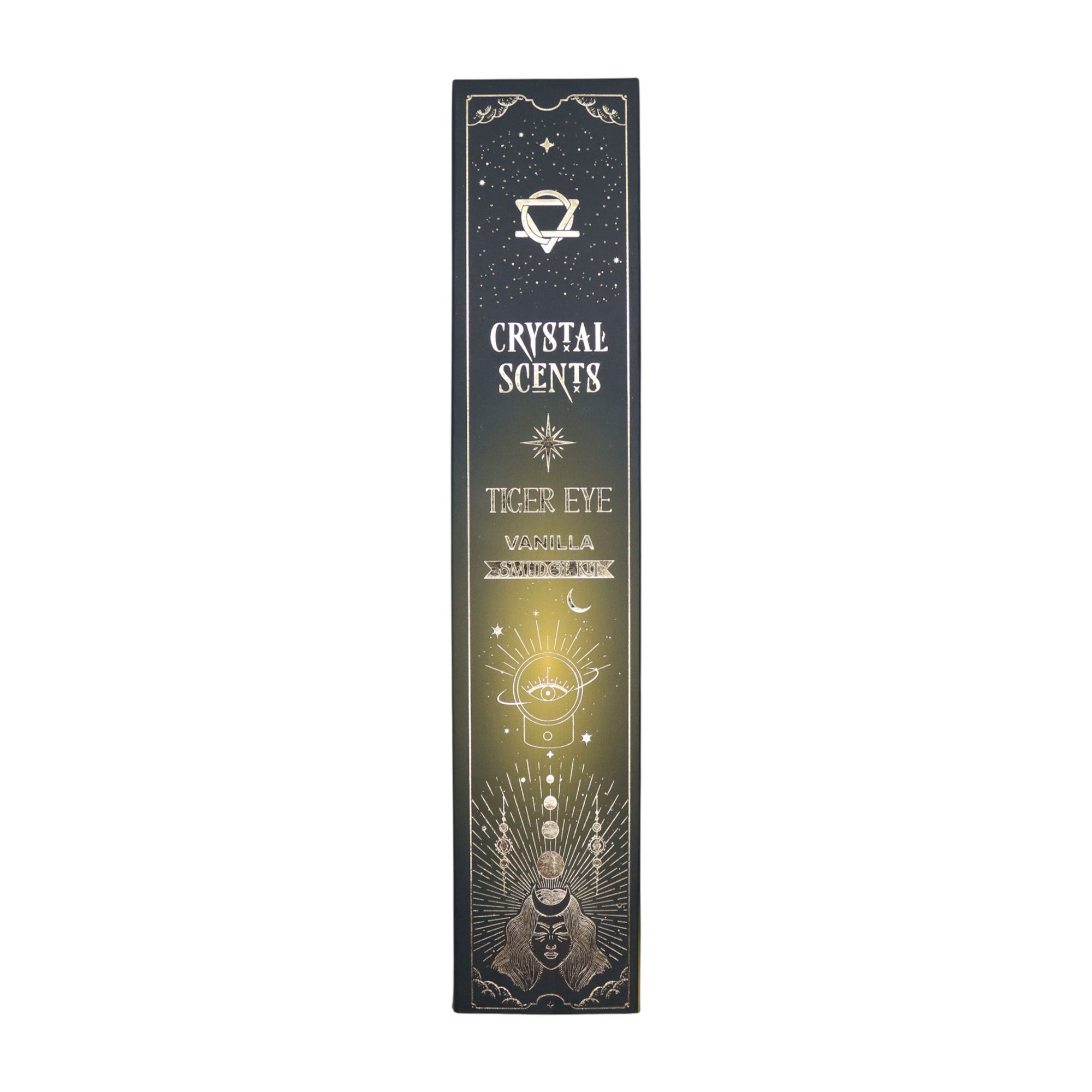 Crystal Scents Røgelsespinde – Tigerøje Vanilje