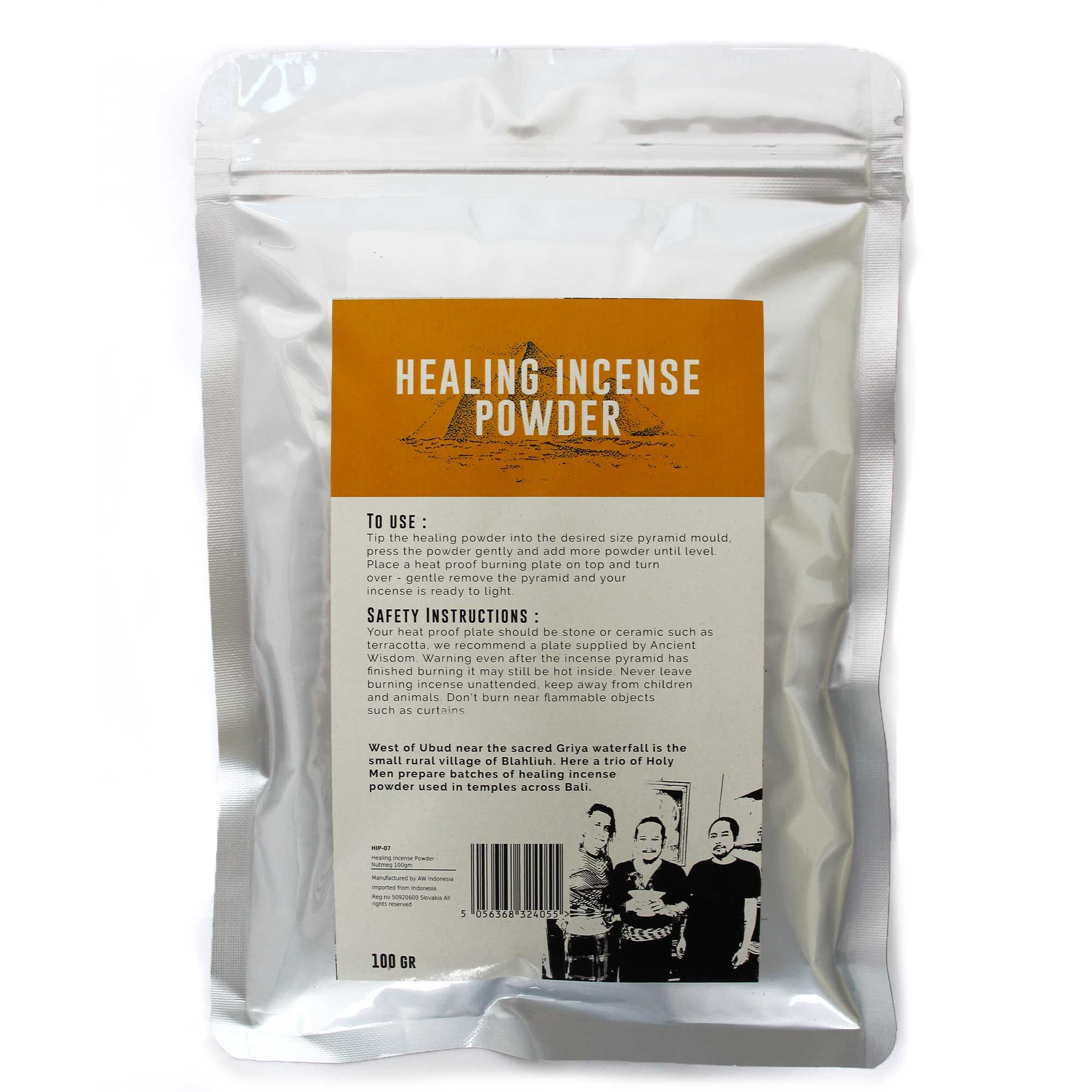 Ancient Wisdom Helende Røgelsespulver 100 G – Muskatnød