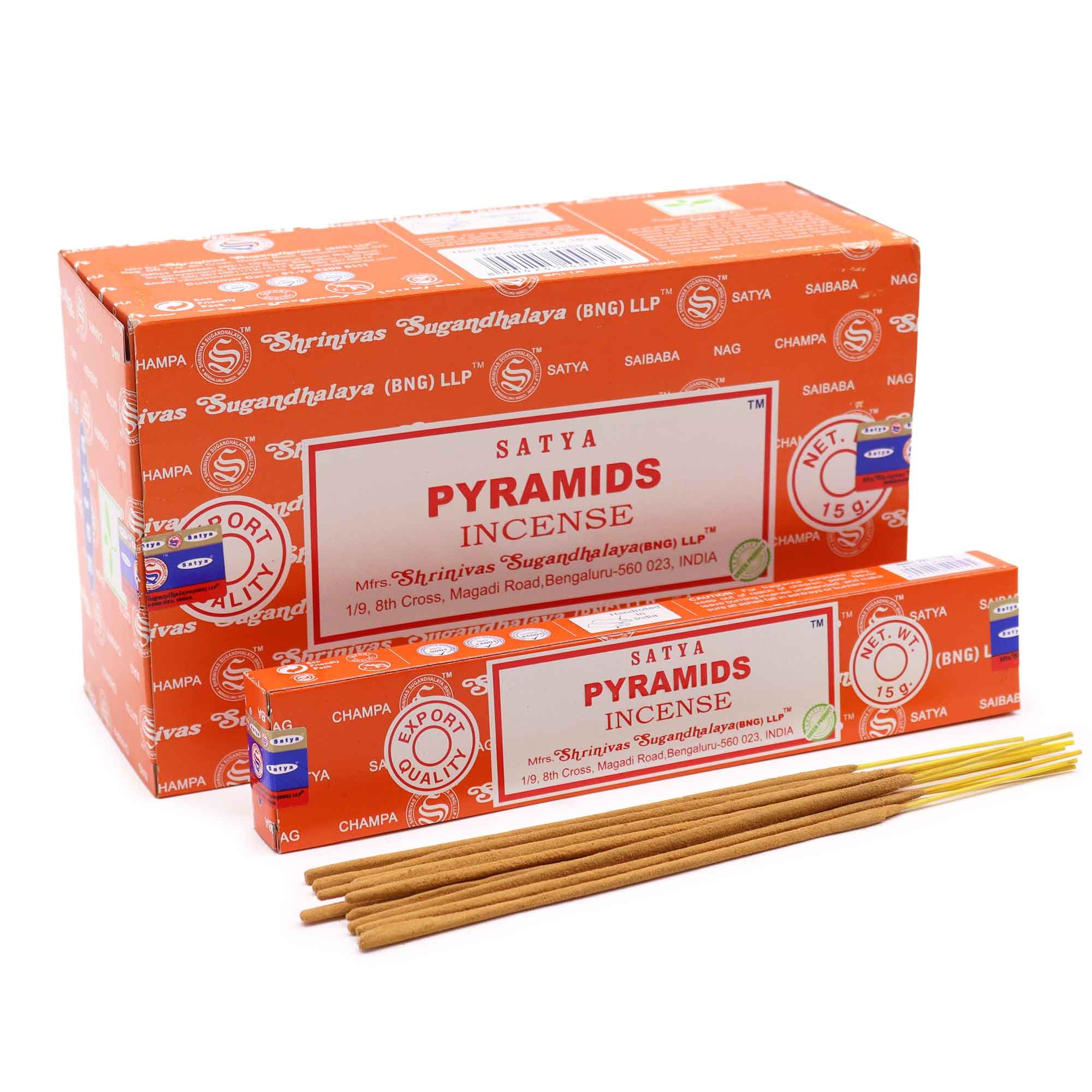 Satya Røgelsespinde – Pyramide