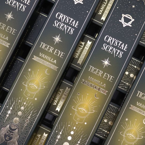 Crystal Scents Røgelsespinde – Tigerøje Vanilje - Billede 6