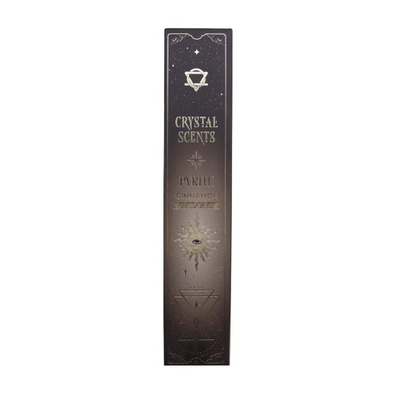 Crystal Scents Røgelsespinde – Pyrit Kanel