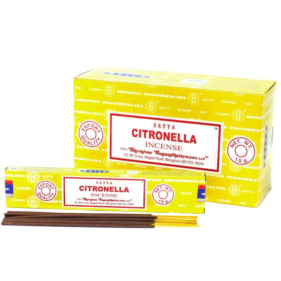 Satya Røgelsespinde – Citronella - Billede 3