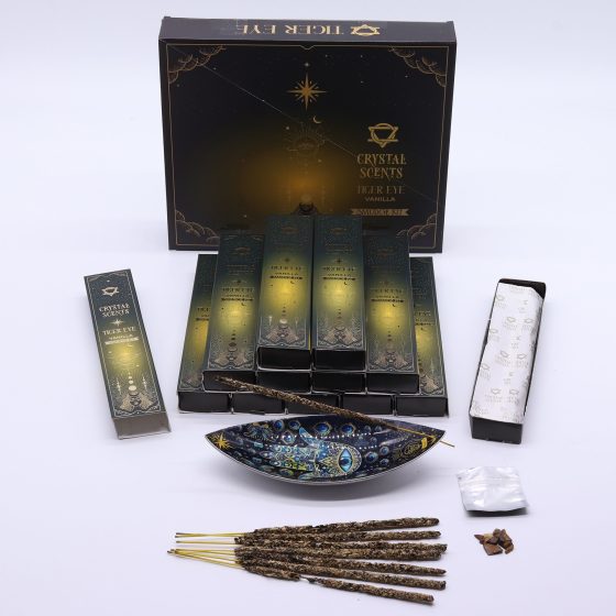 Crystal Scents Røgelsespinde – Tigerøje Vanilje - Billede 5