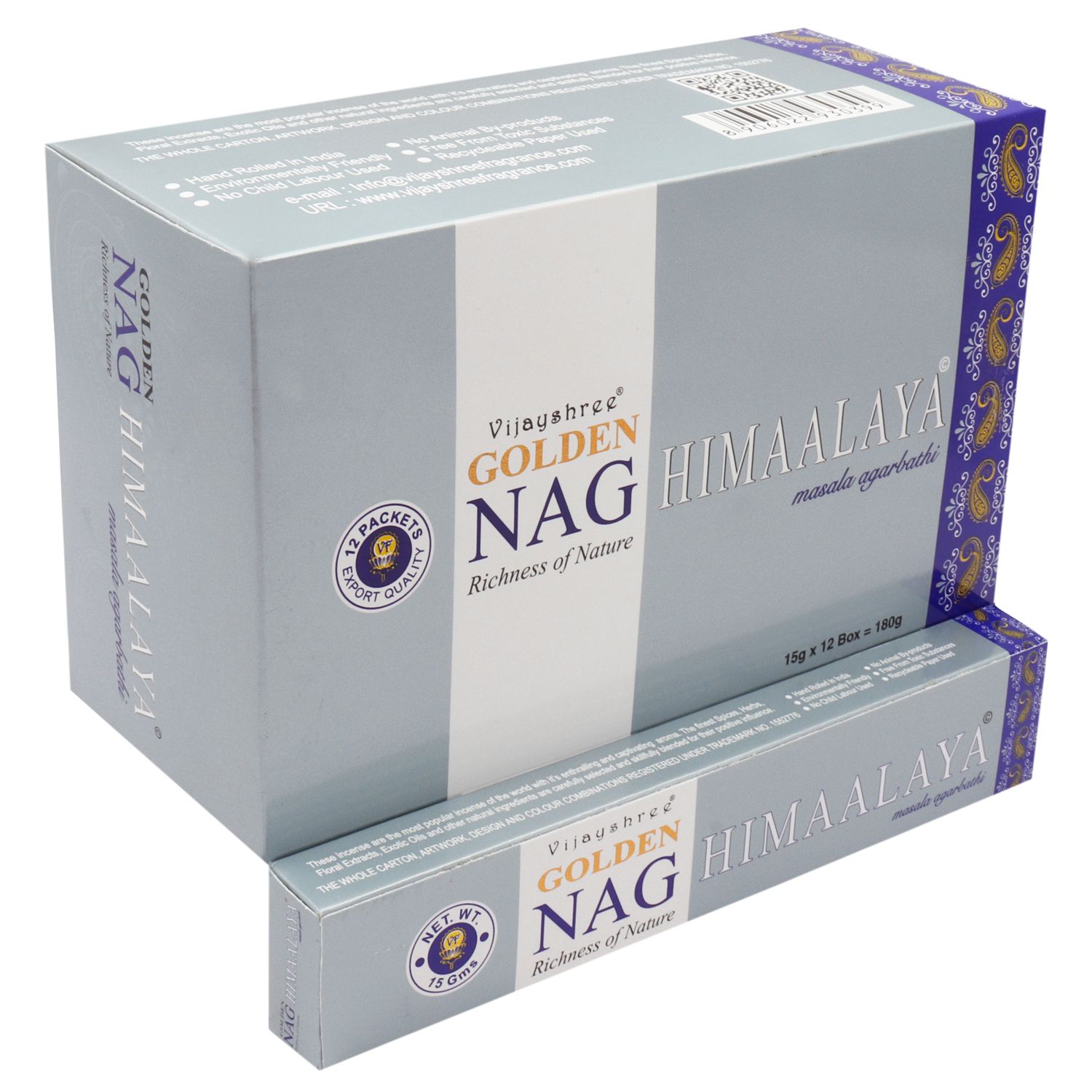 Golden Nag Røgelsespinde – Himalaya