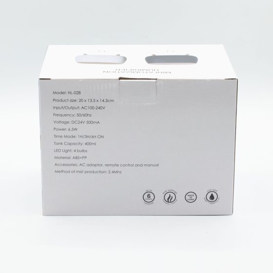 Ancient Wisdom Aromadiffuser – Futuristisk Rillet - Billede 7