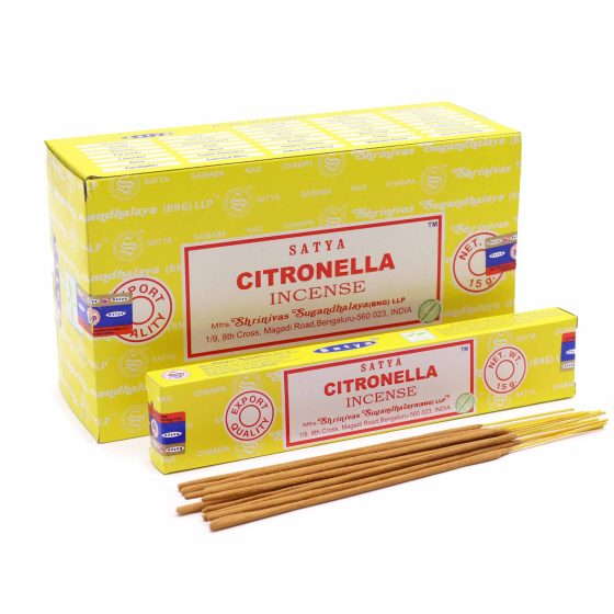 Satya Røgelsespinde – Citronella