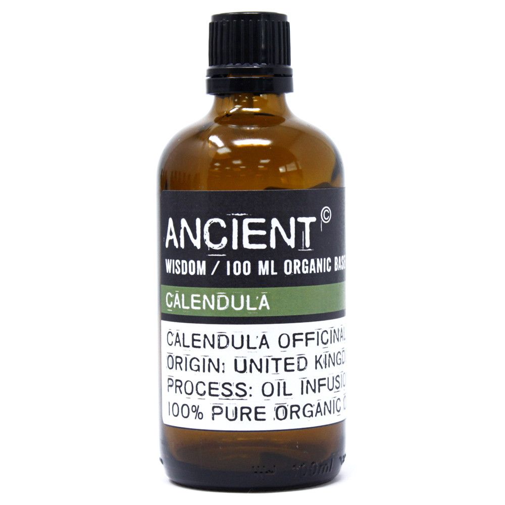 Ancient Wisdom Økologisk Baseolie – Calendula 100 Ml