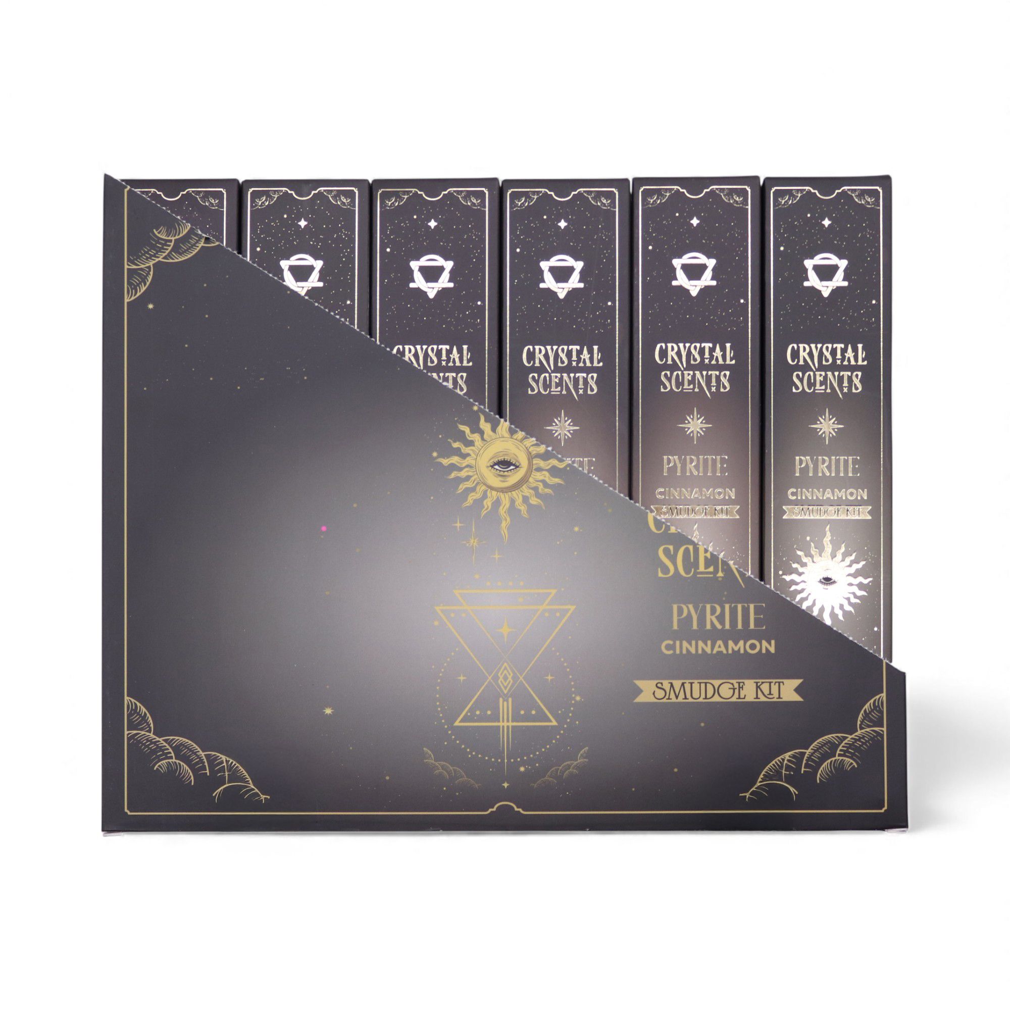 Crystal Scents Røgelsespinde – Pyrit Kanel