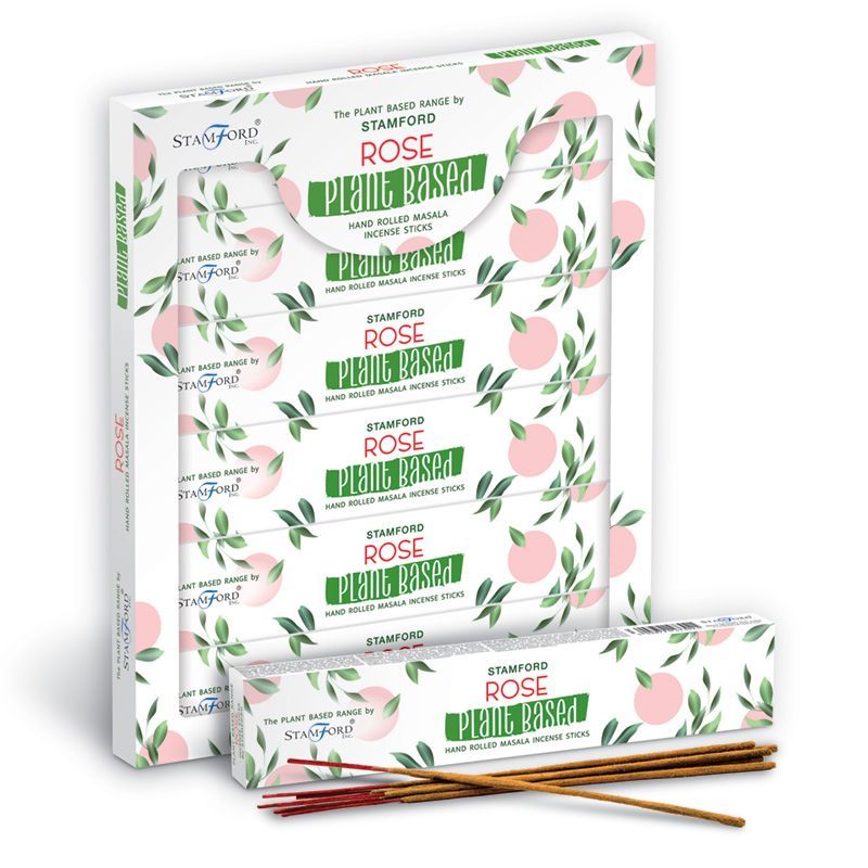 Stamford Plant Based Røgelsespinde – Rose