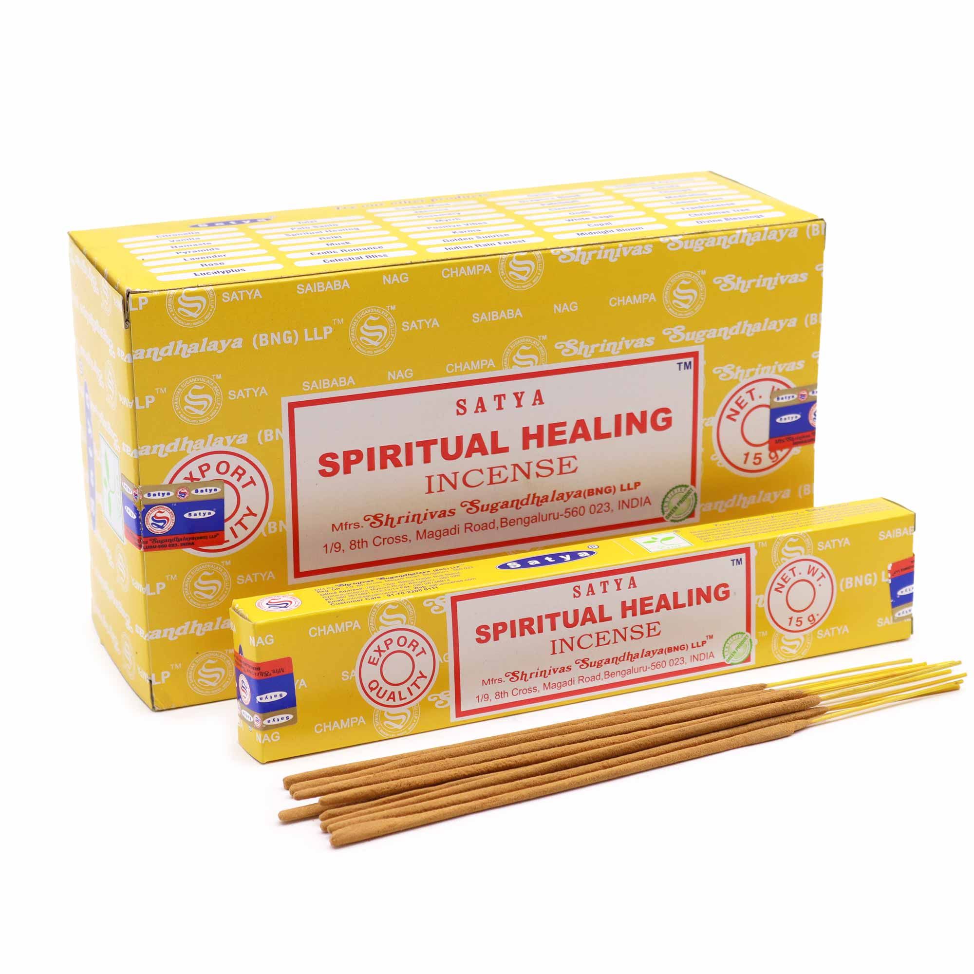 Satya Røgelsespinde – Spirituel Heling