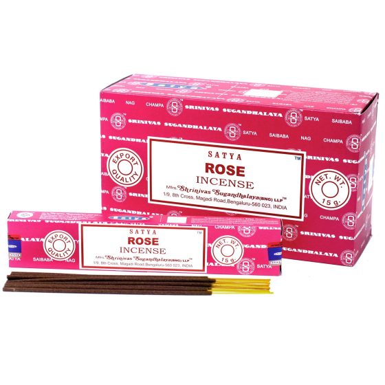Satya Røgelsespinde – Rose - Billede 3