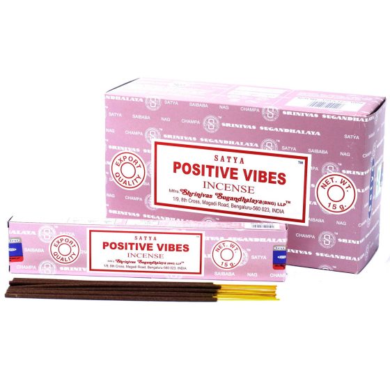 Satya Røgelsespinde – Positive Vibes - Billede 3