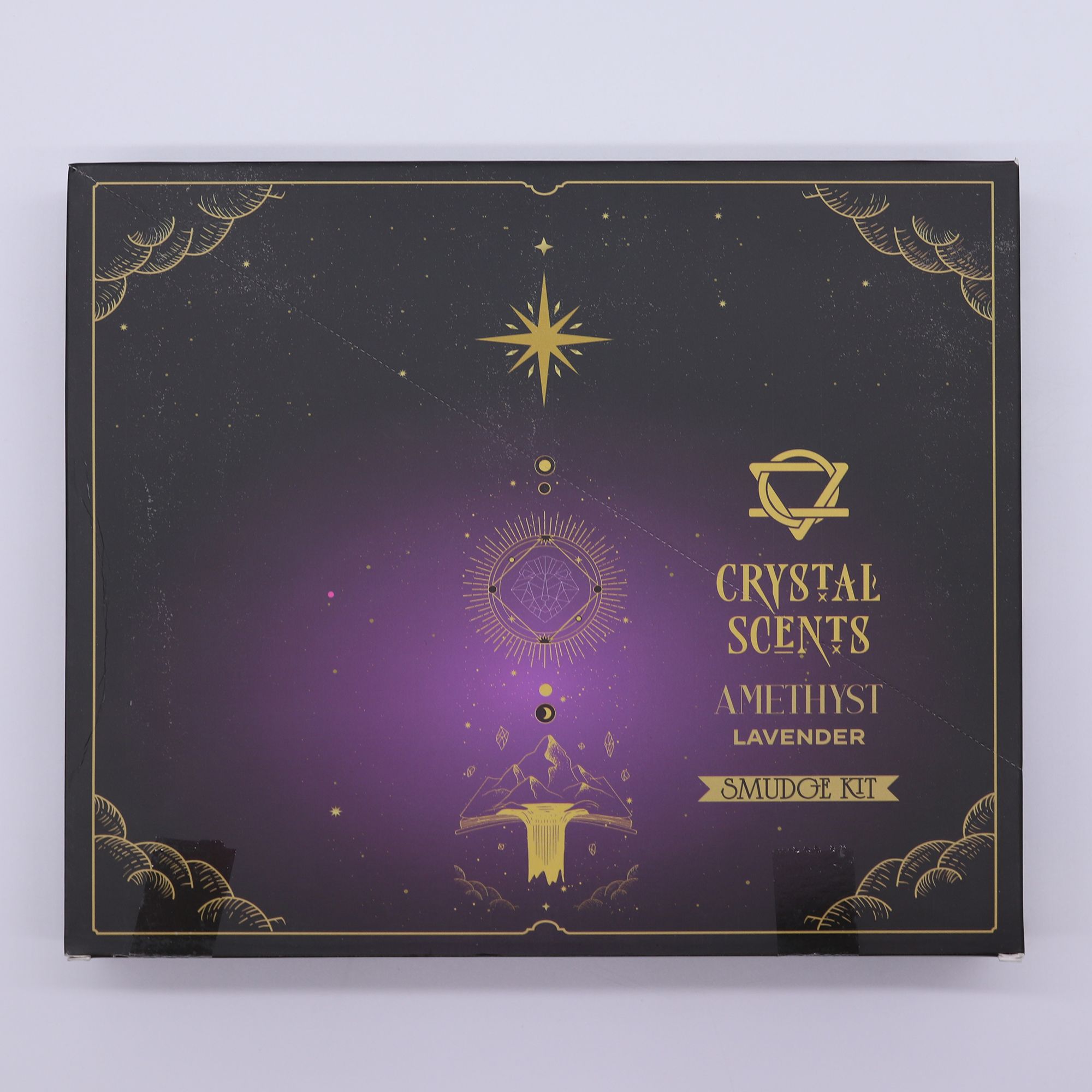 Crystal Scents Røgelsespinde – Ametyst Lavendel