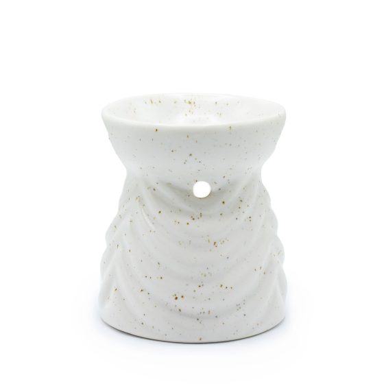 Ancient Wisdom Oliebrænder – Geometrisk Ivory