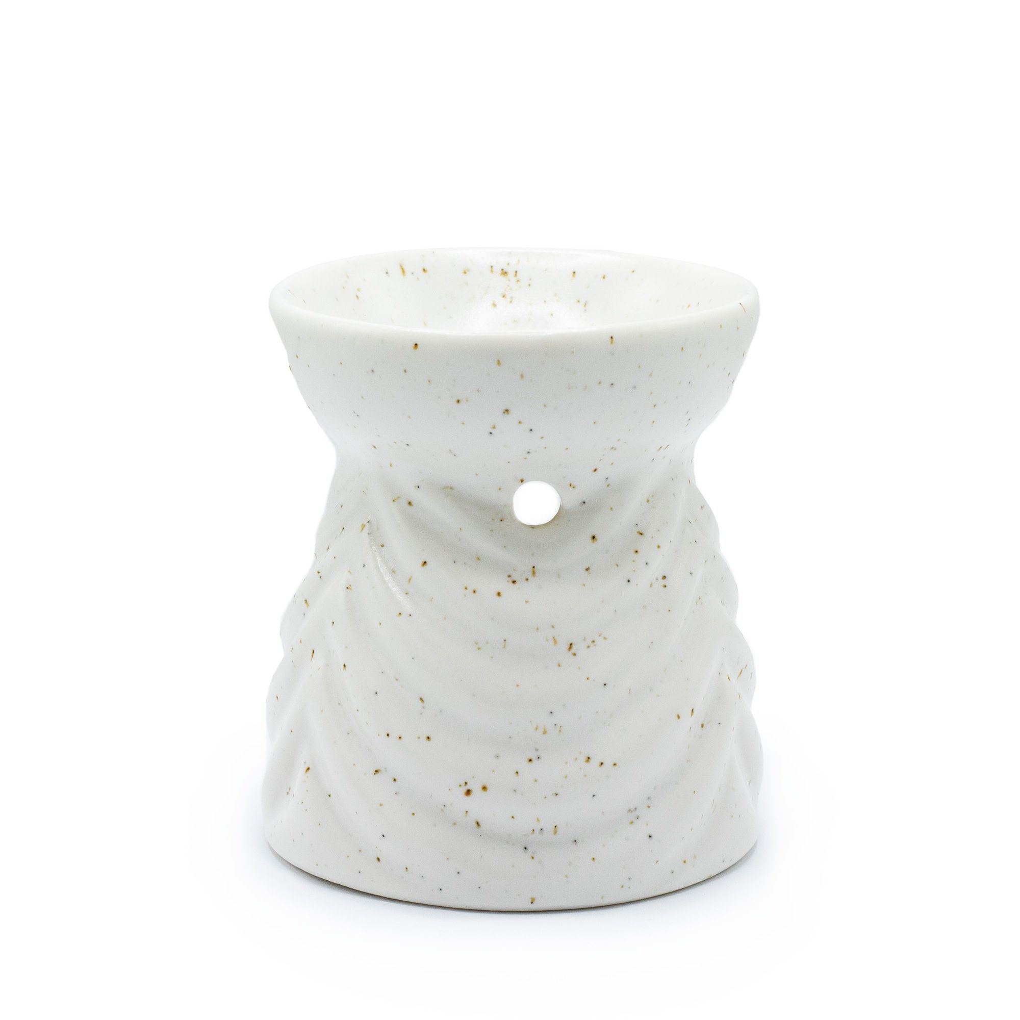 Ancient Wisdom Oliebrænder – Geometrisk Ivory
