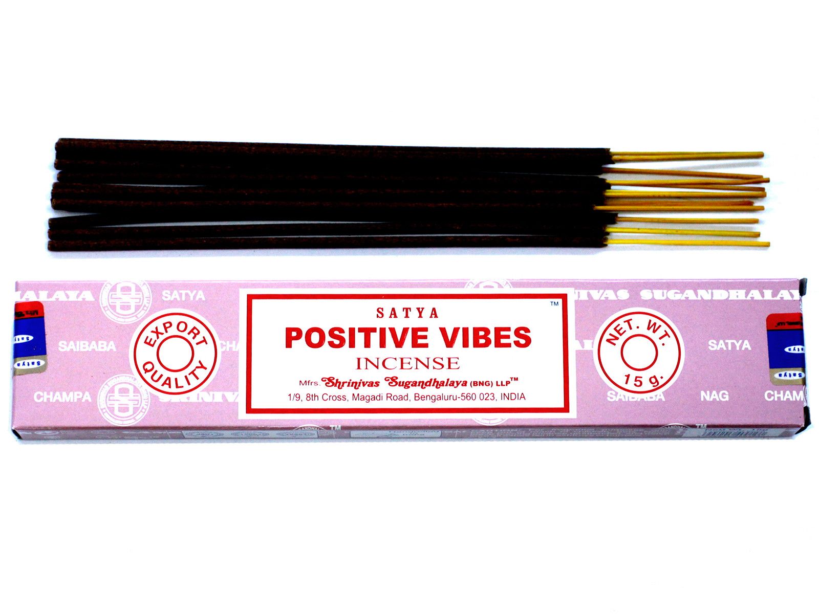 Satya Røgelsespinde – Positive Vibes