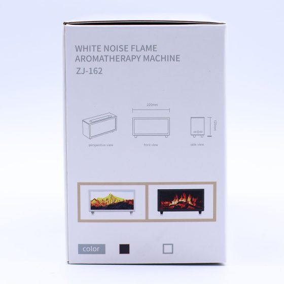 Ancient Wisdom Aromadiffuser – Flammeeffekt Med Fuglelyd Sort - Billede 9
