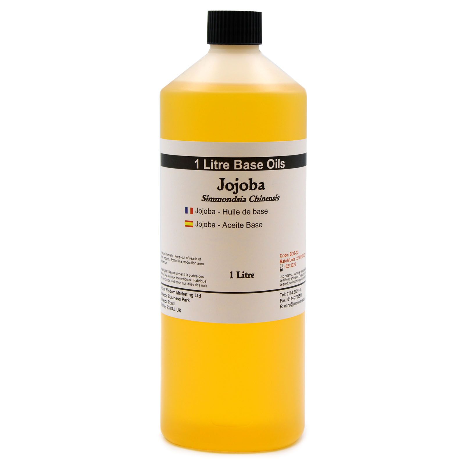 Ancient Wisdom Baseolie – Peach Kernel 1 L
