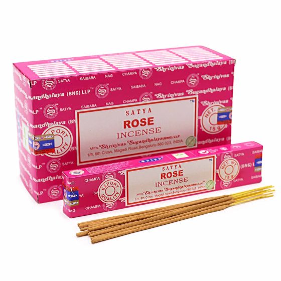 Satya Røgelsespinde – Rose
