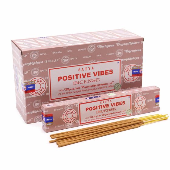 Satya Røgelsespinde – Positive Vibes