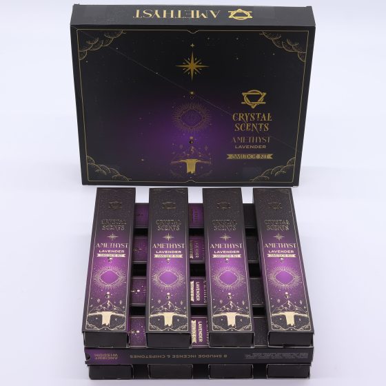Crystal Scents Røgelsespinde – Ametyst Lavendel - Billede 6