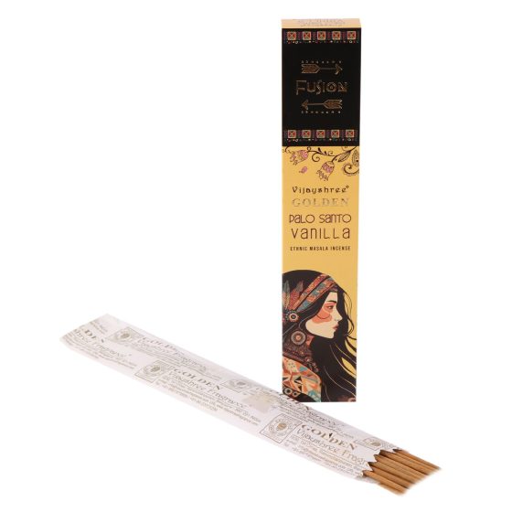 Golden Palo Santo Røgelsespinde – Vanilje - Billede 2
