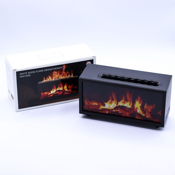 Ancient Wisdom Aromadiffuser – Flammeeffekt Med Fuglelyd Sort - Billede 10