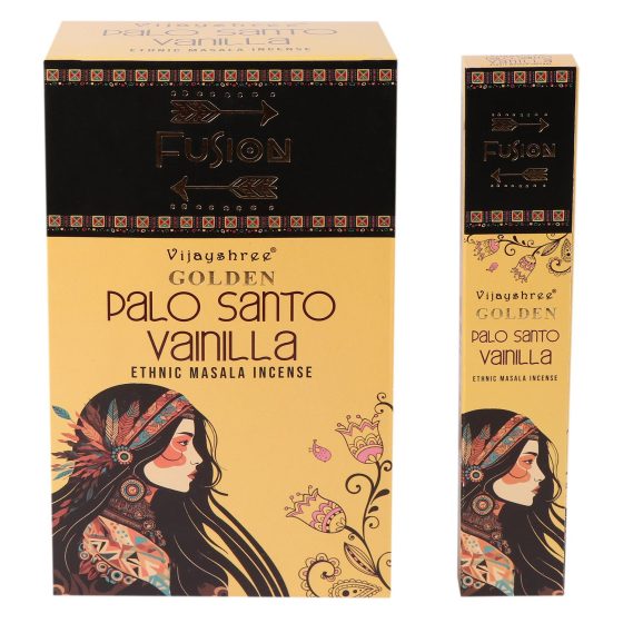 Golden Palo Santo Røgelsespinde – Vanilje