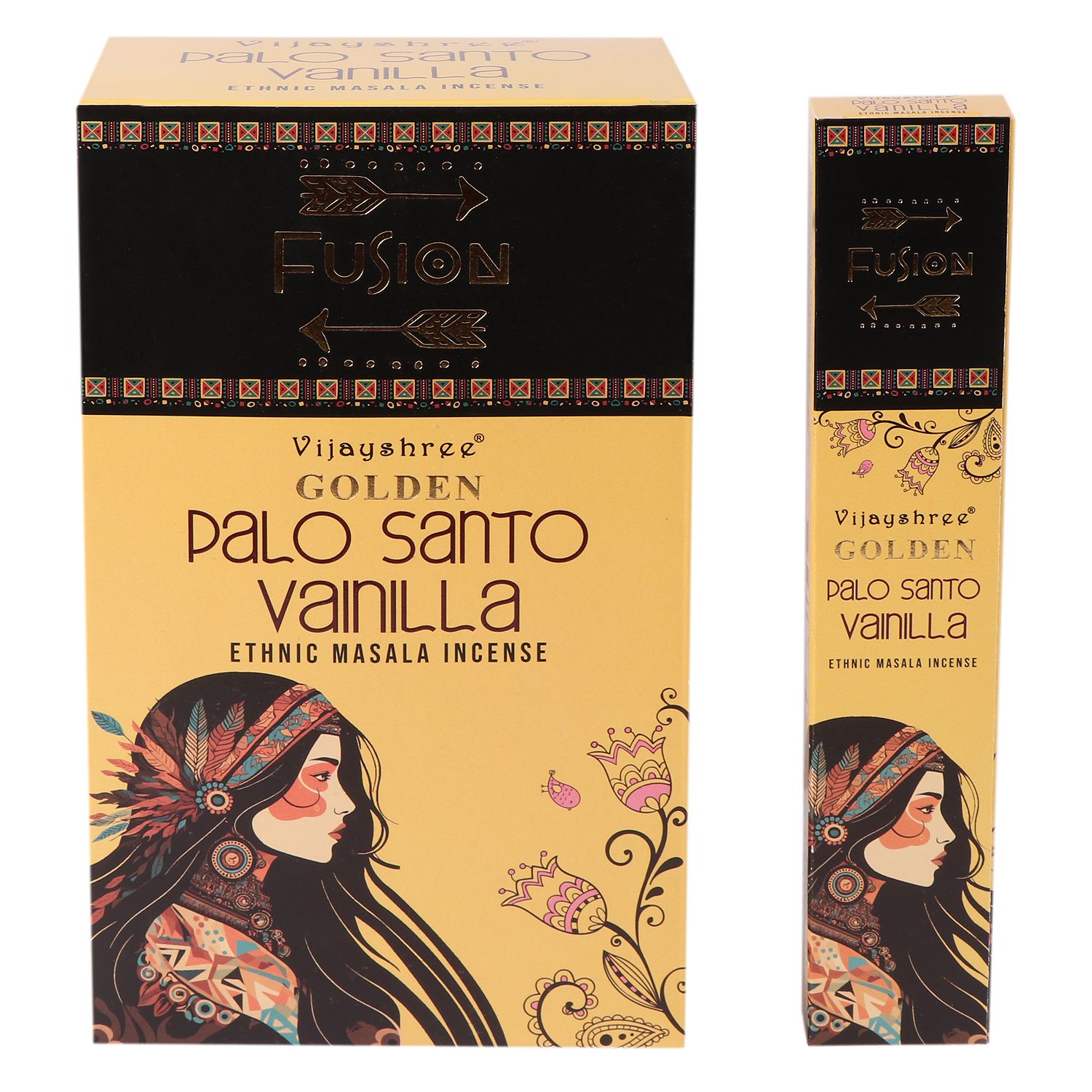 Golden Palo Santo Røgelsespinde – Vanilje