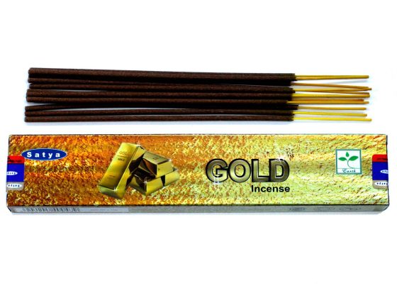 Satya Røgelsespinde – Guld - Billede 2