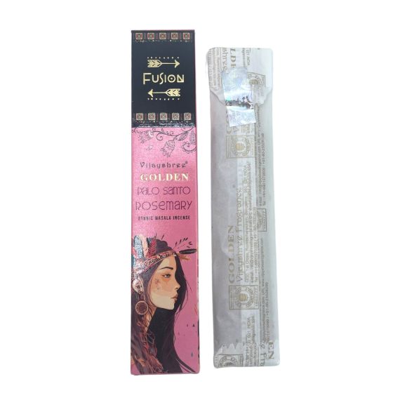 Golden Palo Santo Røgelsespinde – Rosmarin - Billede 3