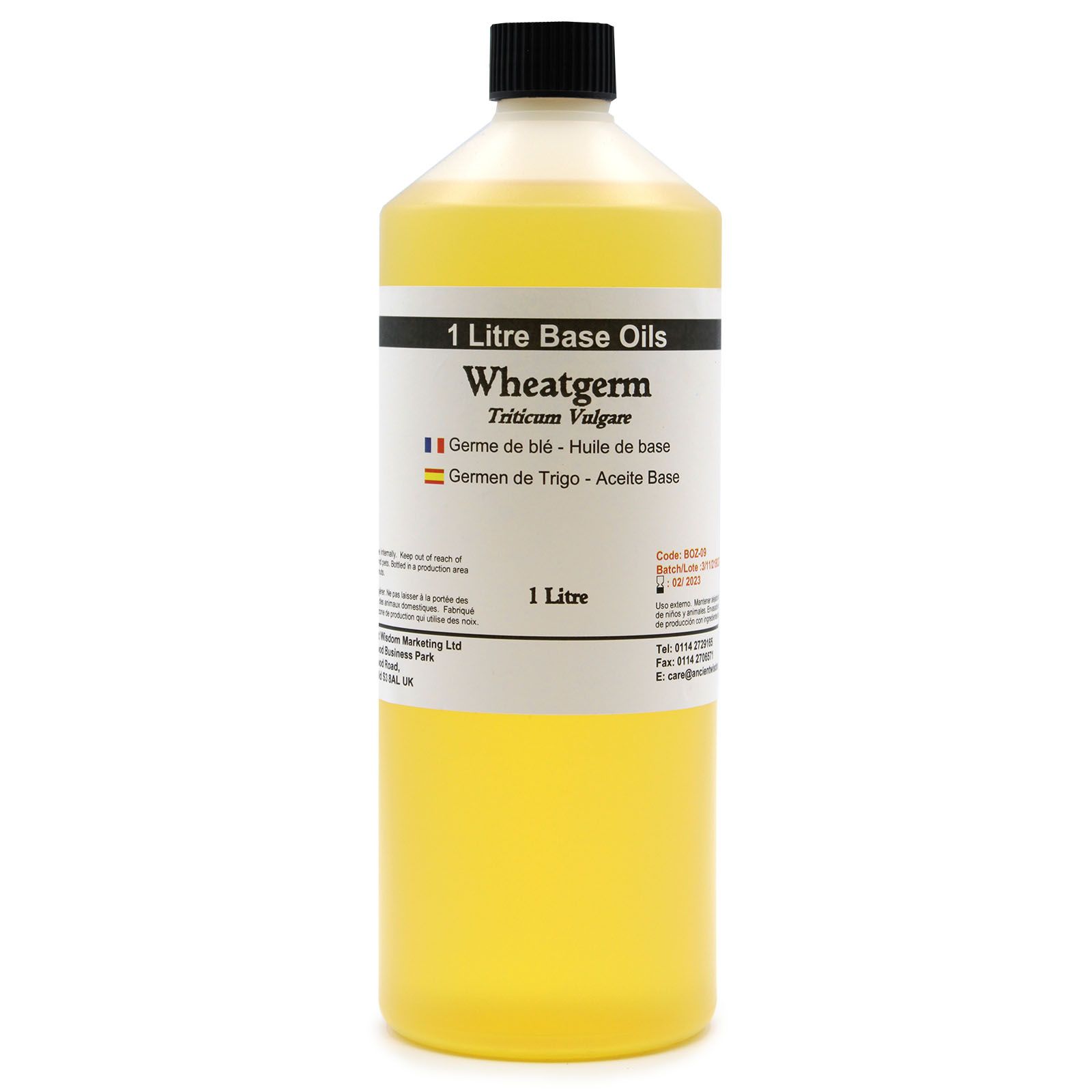 Ancient Wisdom Baseolie – Wheatgerm 1 L