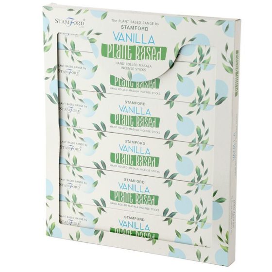 Stamford Plant Based Røgelsespinde – Vanilje - Billede 3